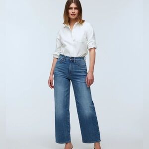 NWT Madewell. The Perfect Vintage Wide-Leg Jean SIZE 26.